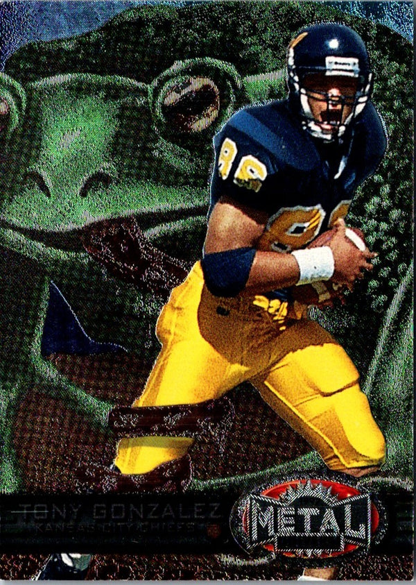 1997 Metal Universe Tony Gonzalez #193 Rookie
