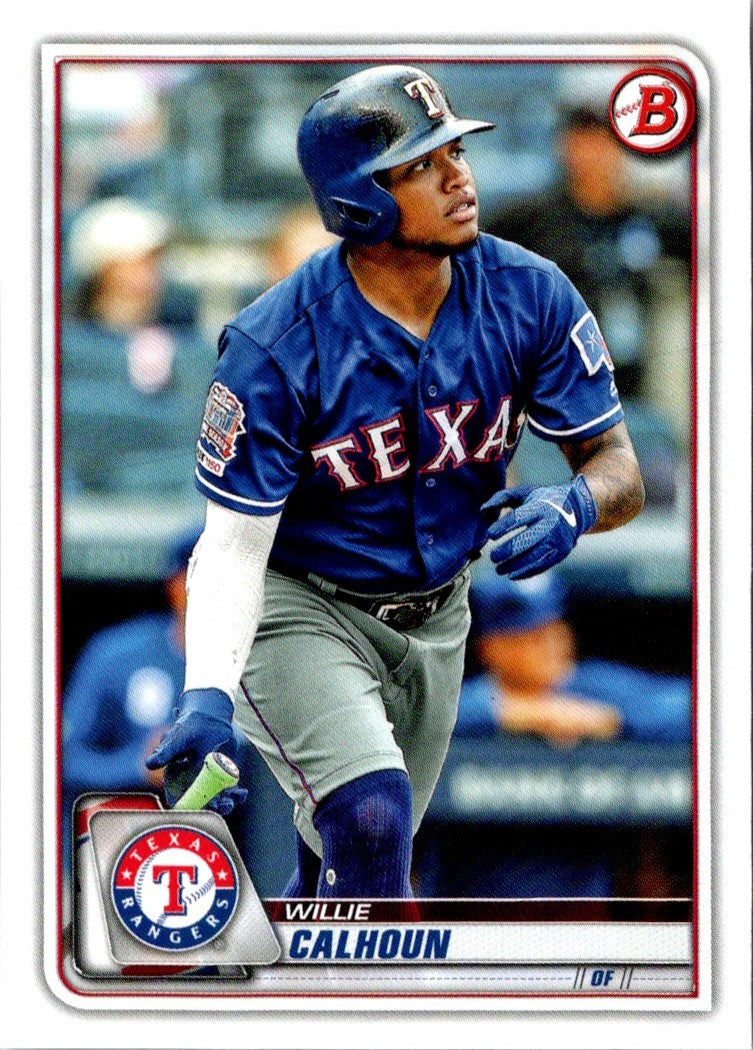 2020 Bowman Willie Calhoun