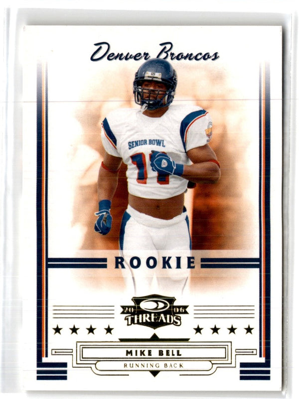 2006 Donruss Threads Mike Bell #164 Rookie 701/999