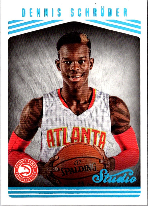 2016 Panini Studio Dennis Schroder #133