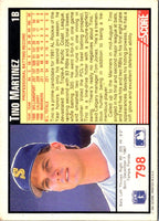 1991 Score Tino Martinez #798