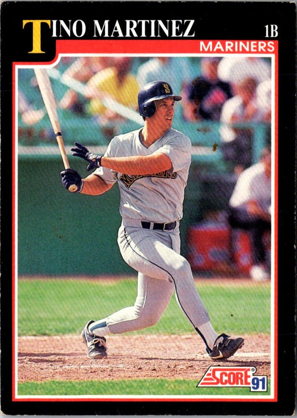 1991 Score Tino Martinez #798