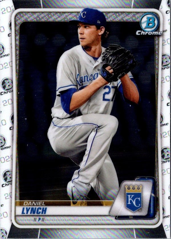 2020 Bowman Draft Chrome Daniel Lynch #BD-75