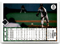 1989 Upper Deck Bob Knepper #422
