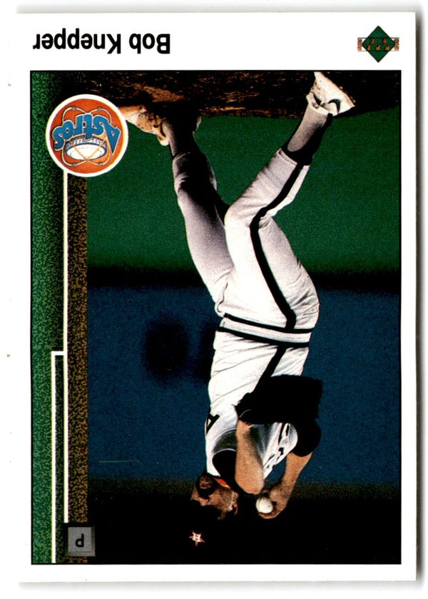 1989 Upper Deck Bob Knepper #422