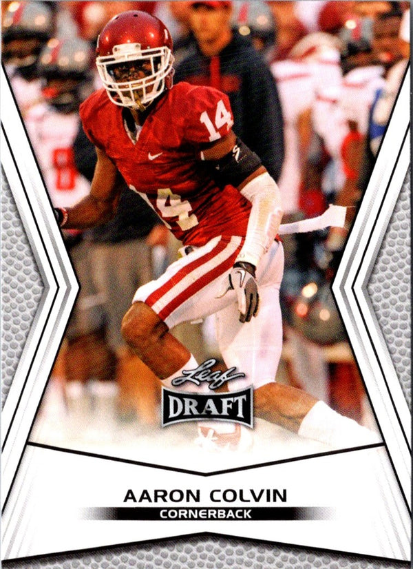 2014 Leaf Draft Aaron Colvin #1