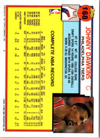 1992 Topps Johnny Dawkins #168
