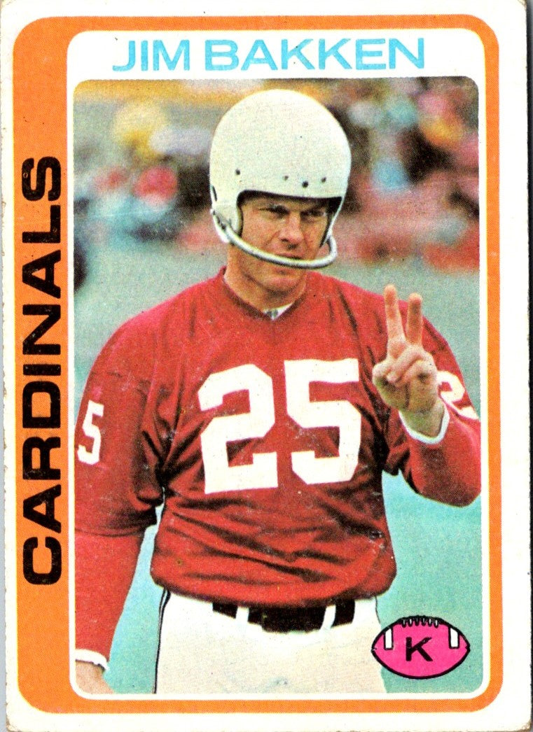 1978 Topps Jim Bakken