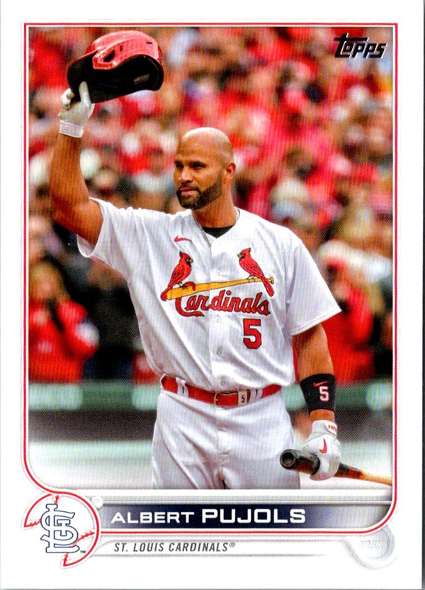 2022 Topps Update Albert Pujols #US300