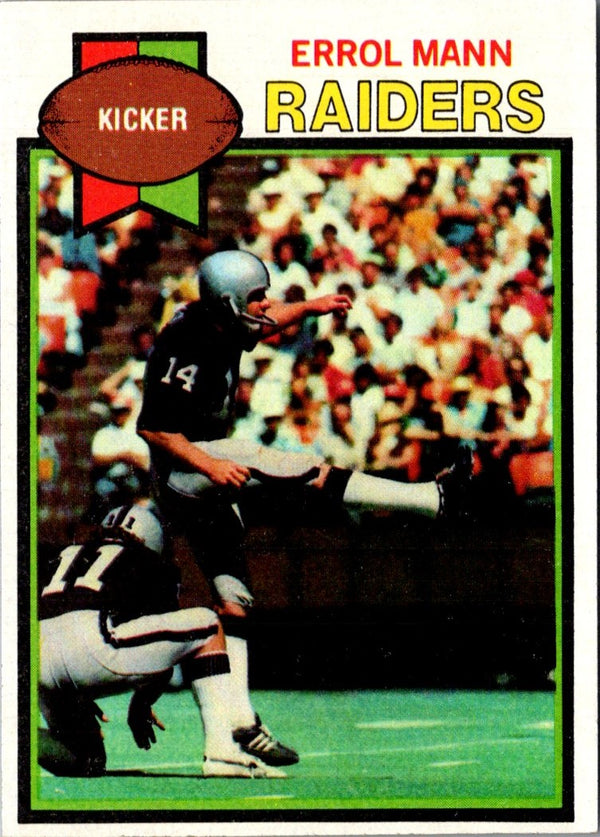 1979 Topps Errol Mann #68