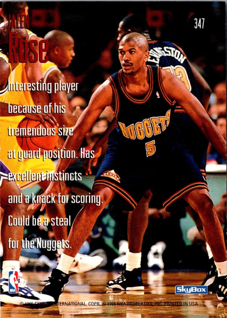 1994 SkyBox Jalen Rose