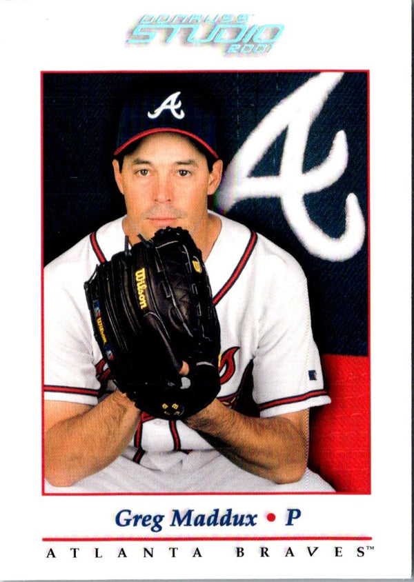 2001 Donruss Studio Greg Maddux #8