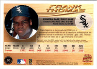 2000 Pacific Crown Collection In the Cage Frank Thomas #6