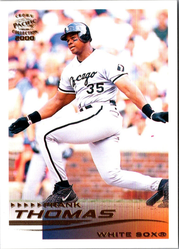 2000 Pacific Crown Collection In the Cage Frank Thomas #6