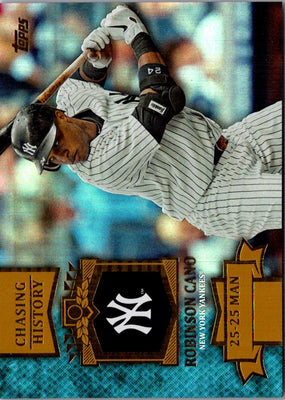 2013 Topps Chasing History Robinson Cano #CH-73