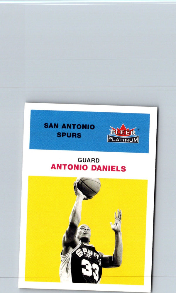 2001 Fleer Platinum Antonio Daniels #22