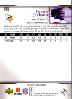 2007 Upper Deck Tarvaris Jackson #105