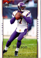 2007 Upper Deck Tarvaris Jackson #105
