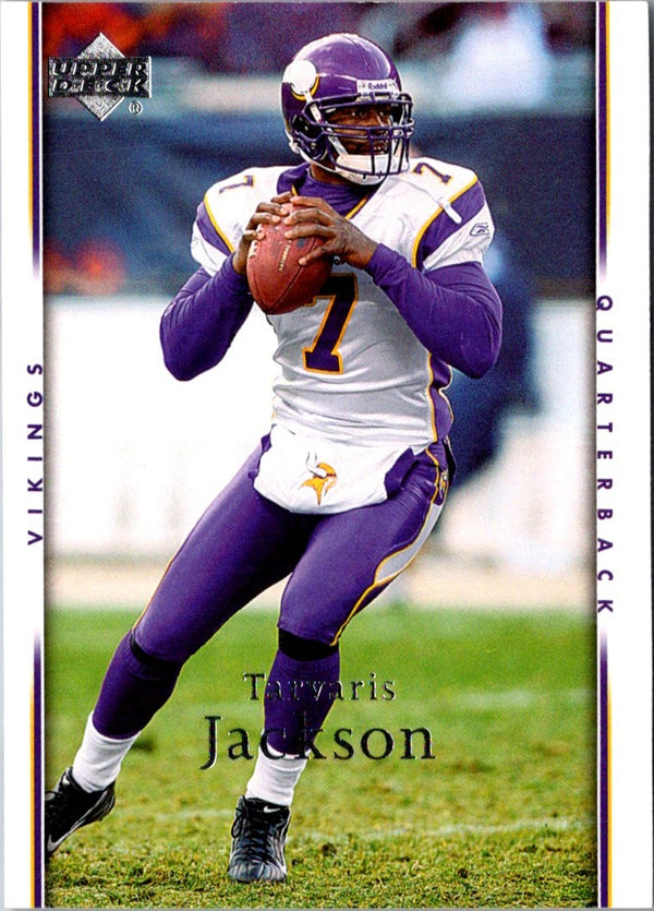 2007 Upper Deck Tarvaris Jackson #105