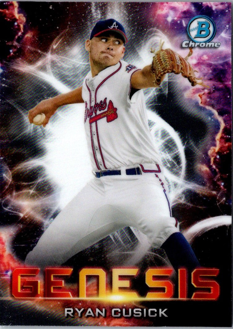 2021 Bowman Draft Genesis Ryan Cusick