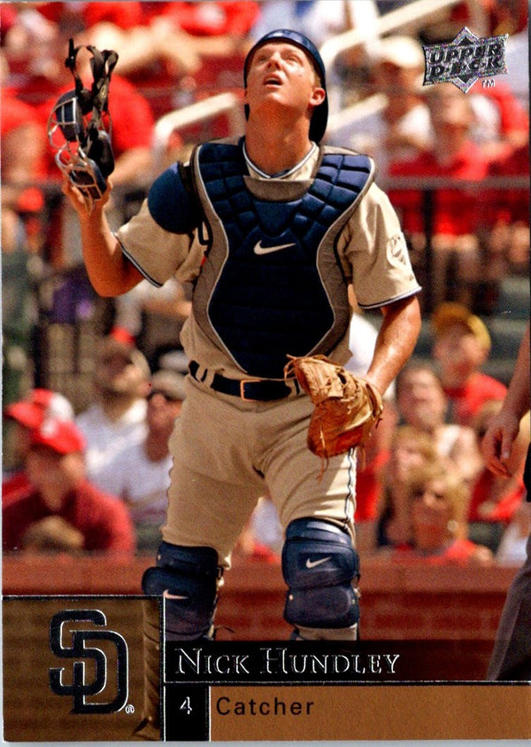 2009 Upper Deck Gold Nick Hundley #836