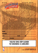 1997 Fleer Million Dollar Moments Kevin Johnson