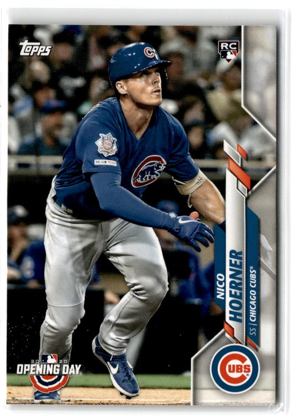 2020 Topps Opening Day Nico Hoerner #12 Rookie