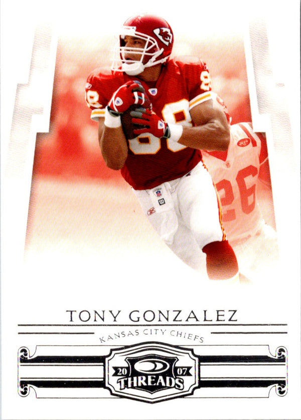 2007 Donruss Threads Tony Gonzalez #22