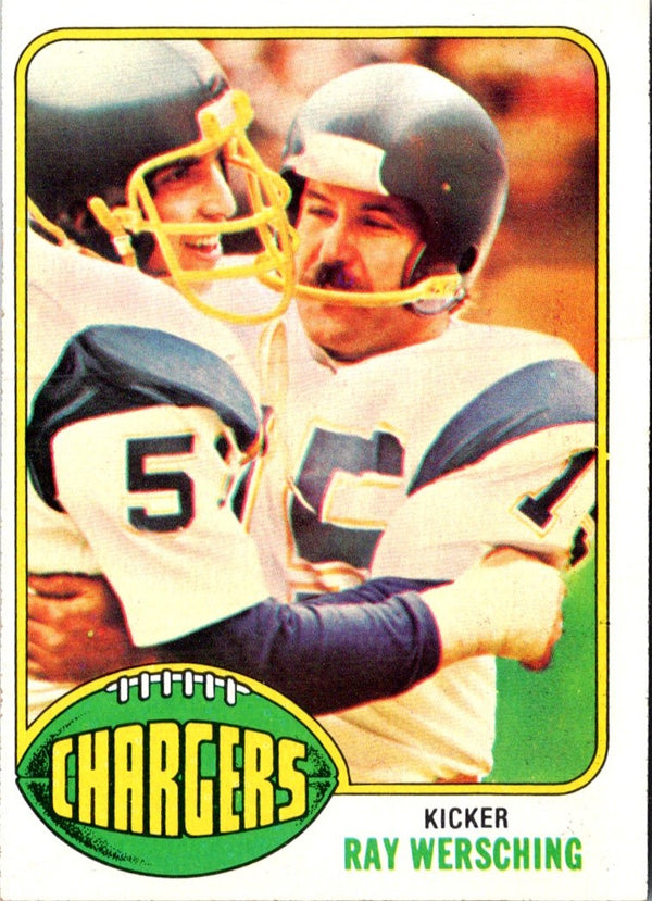 1976 Topps Ray Wersching #304 Rookie