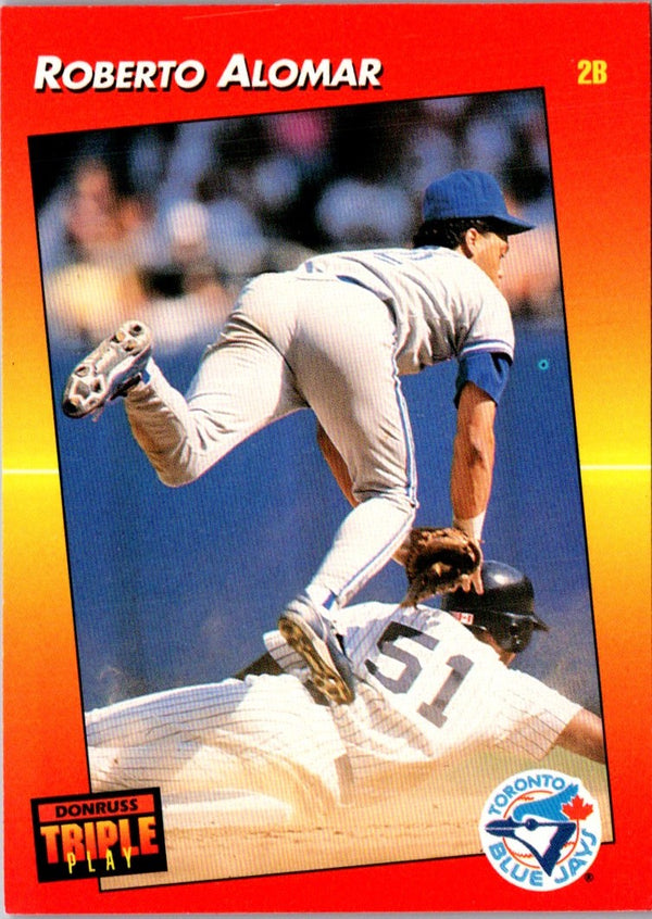 1992 Triple Play Roberto Alomar #84