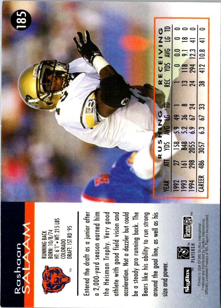 1995 SkyBox Impact Rashaan Salaam