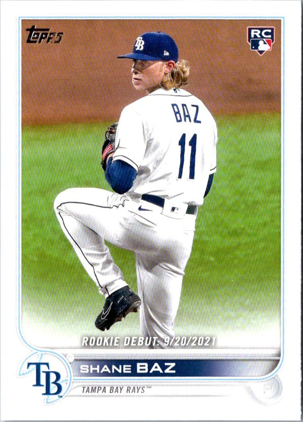 2022 Topps Update Gold Foil Shane Baz #US240