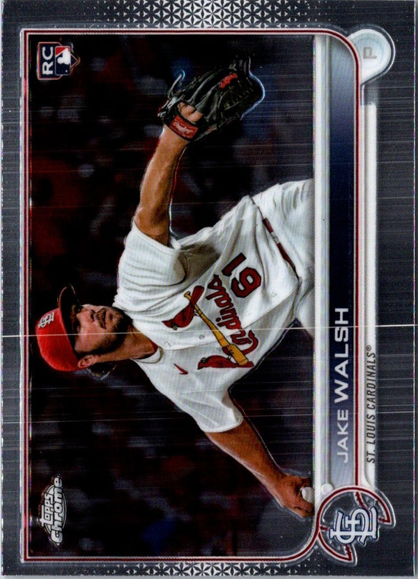 2022 Topps Chrome Update Jake Walsh #USC156 Rookie