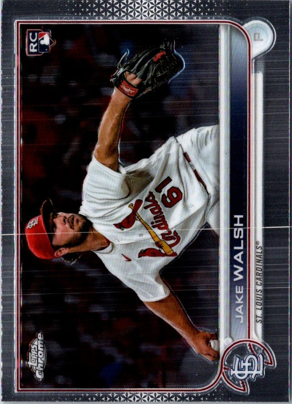 2022 Topps Chrome Update Jake Walsh #USC156 Rookie