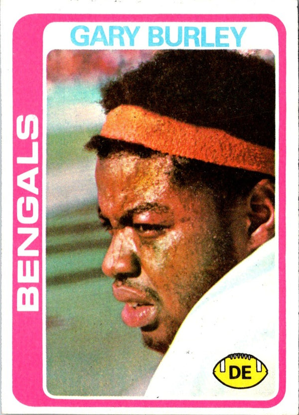 1978 Topps Gary Burley #395 Rookie