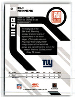 2005 Donruss Elite Eli Manning #61