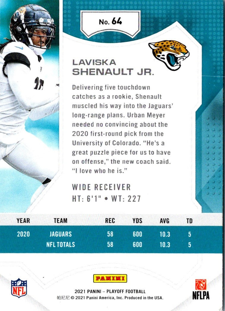 2021 Panini Playoff Laviska Shenault Jr.