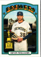 2021 Topps Heritage Devin Williams #210