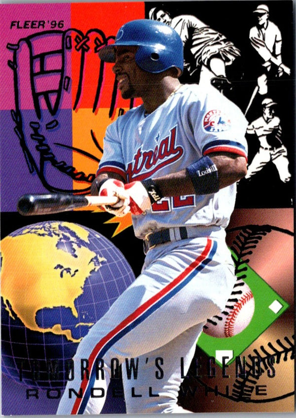 1996 Fleer Tomorrow's Legends Rondell White #10