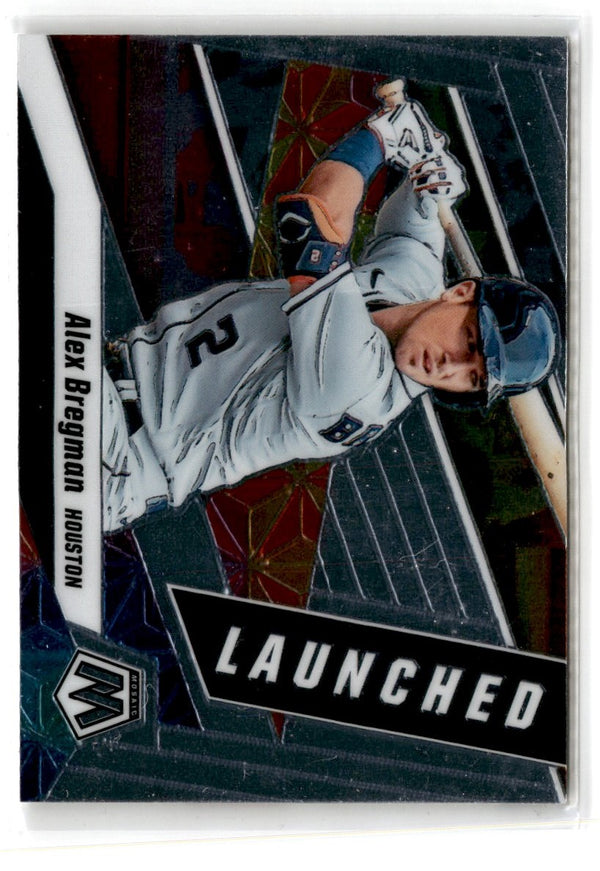 2021 Panini Mosaic Launched Alex Bregman #L4