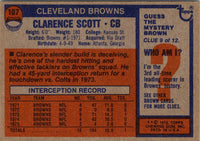 1976 Topps Clarence Scott #107 NR-MT