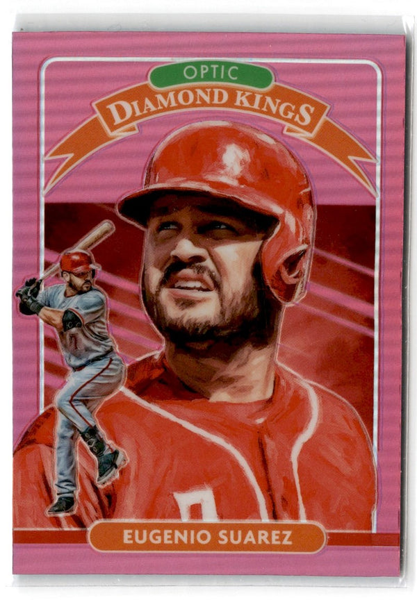 2020 Donruss Optic Pink Eugenio Suarez #4