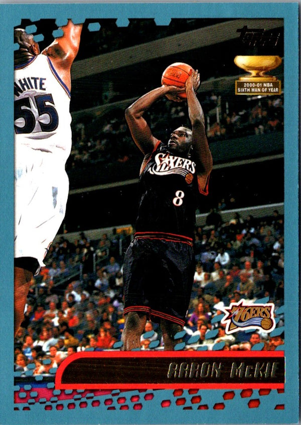 2001 Topps Aaron McKie #76