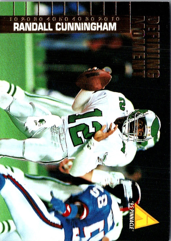 1995 Pinnacle Club Collection Randall Cunningham #63