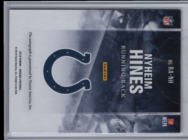 2018 Panini Nyheim Hines