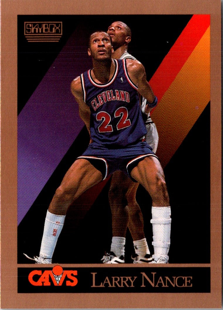1990 SkyBox Larry Nance