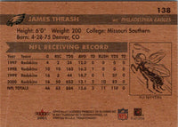 2001 Fleer Tradition Glossy James Thrash #138