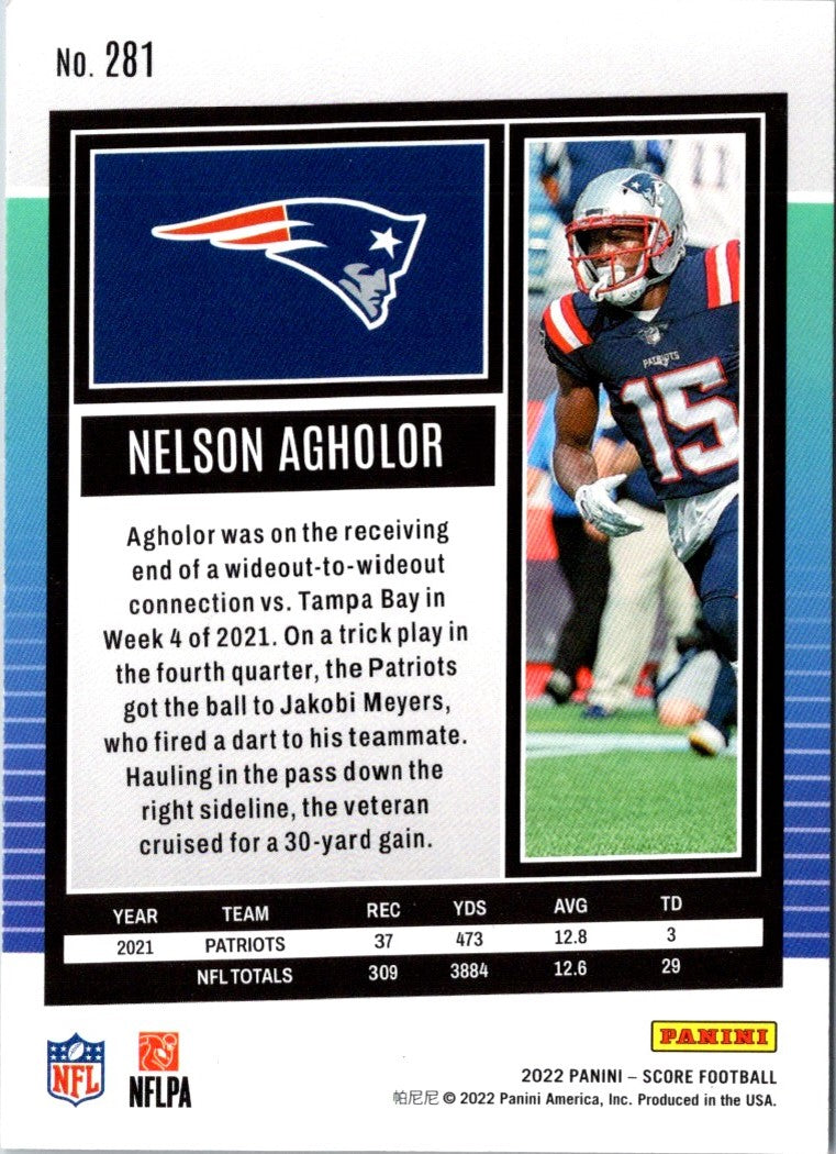 2022 Score Nelson Agholor