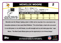 2006 Topps Mewelde Moore #2