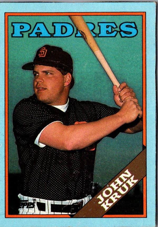 1988 O-Pee-Chee Wax Box Cards John Kruk #G